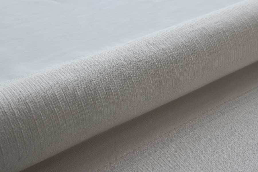 Monsoon River Drapes - Snowfall White